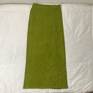 Lime Green Maxi Skirt